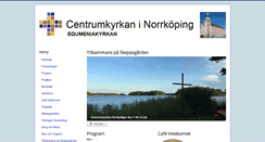 Desktop Screenshot of centrumkyrkan-norrkoping.se